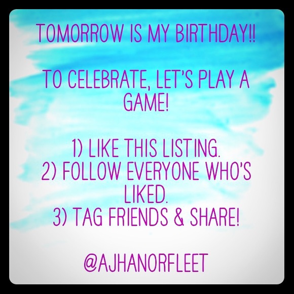 🎂🎂Follow ❗️Like❗️Share❗️ Birthday Game‼️‼️ - Picture 1 of 1